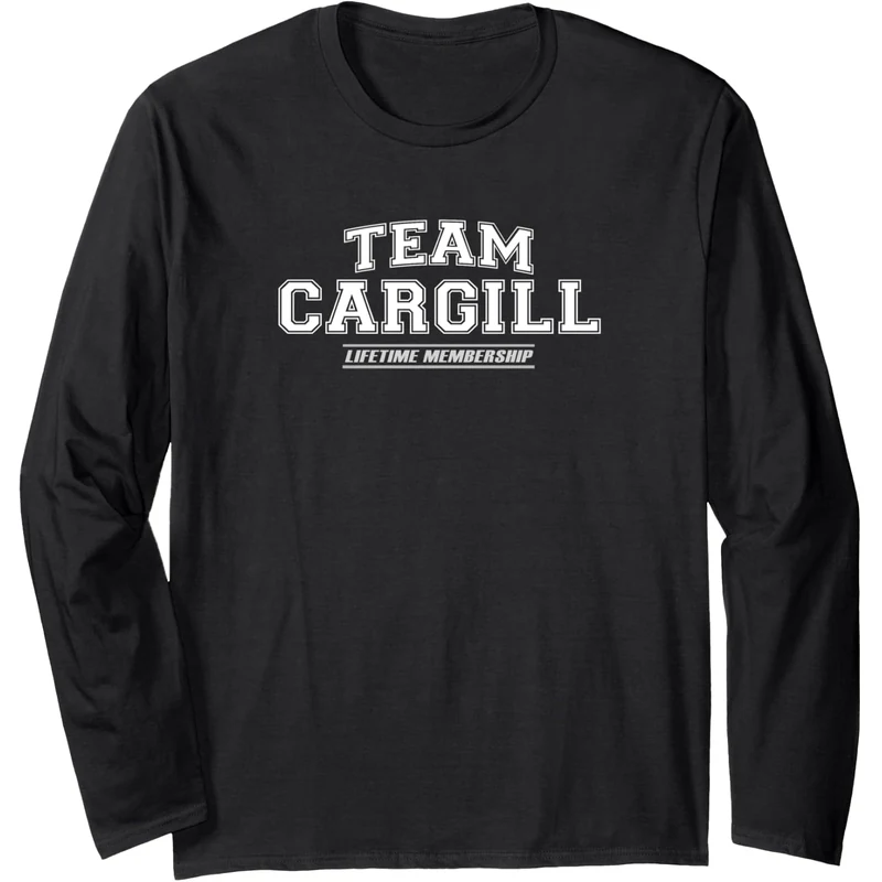 Team family long sleeve tee Cargill Clothing Clothing